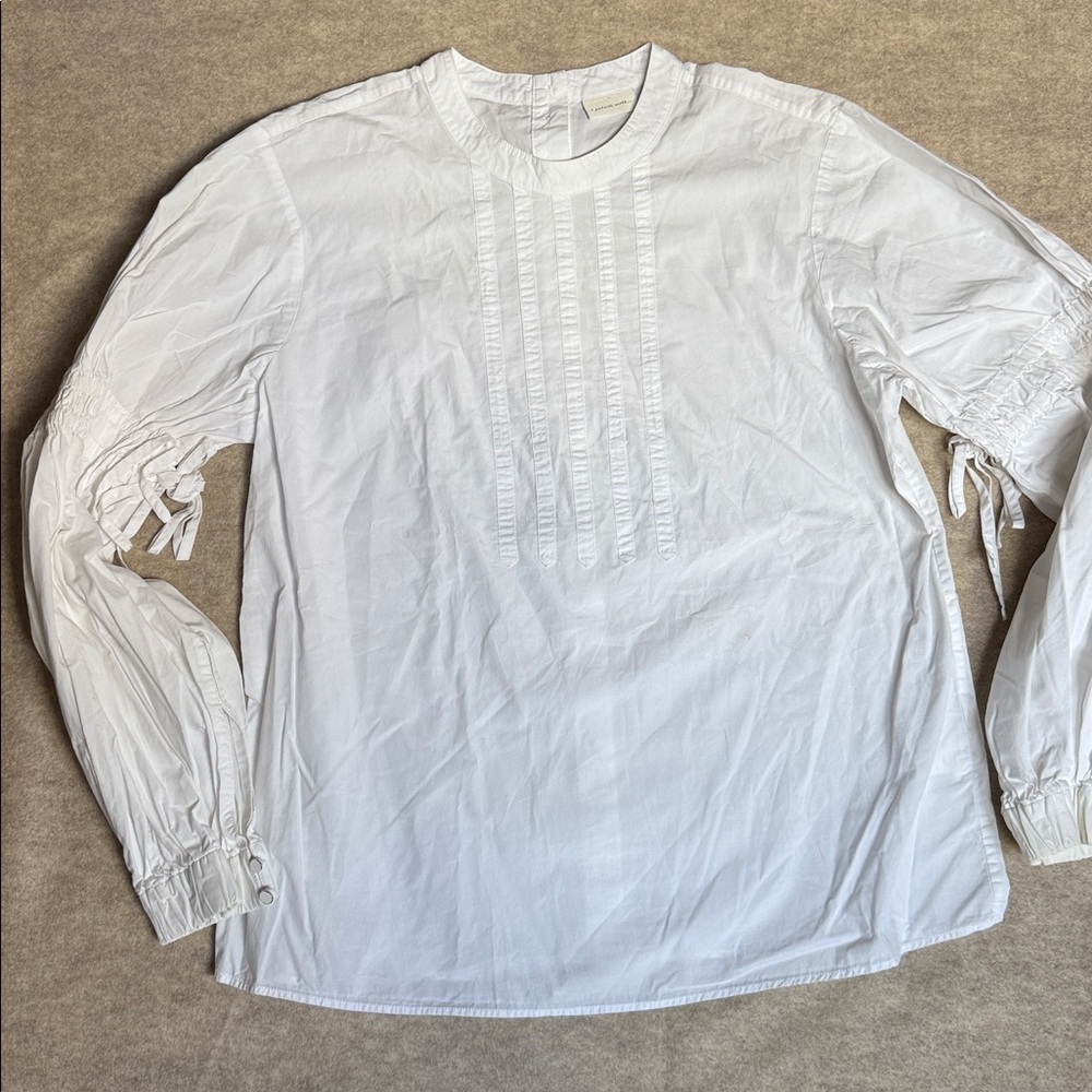 A Picture’s Worth … White Crisp Shirt‎ Sz Medium